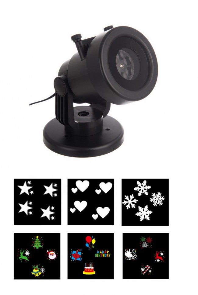 Proyector LED 9x 6F Mov.Ip44 Disp9 Tryme