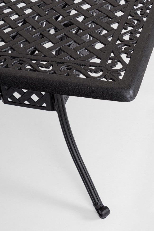 Mesa exterior Ivrea rectangular antracita 90 x 160 cm