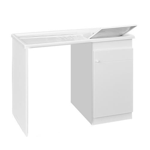 Fregadero + Funda Lavadora Tina Resina 60x107x90 cm