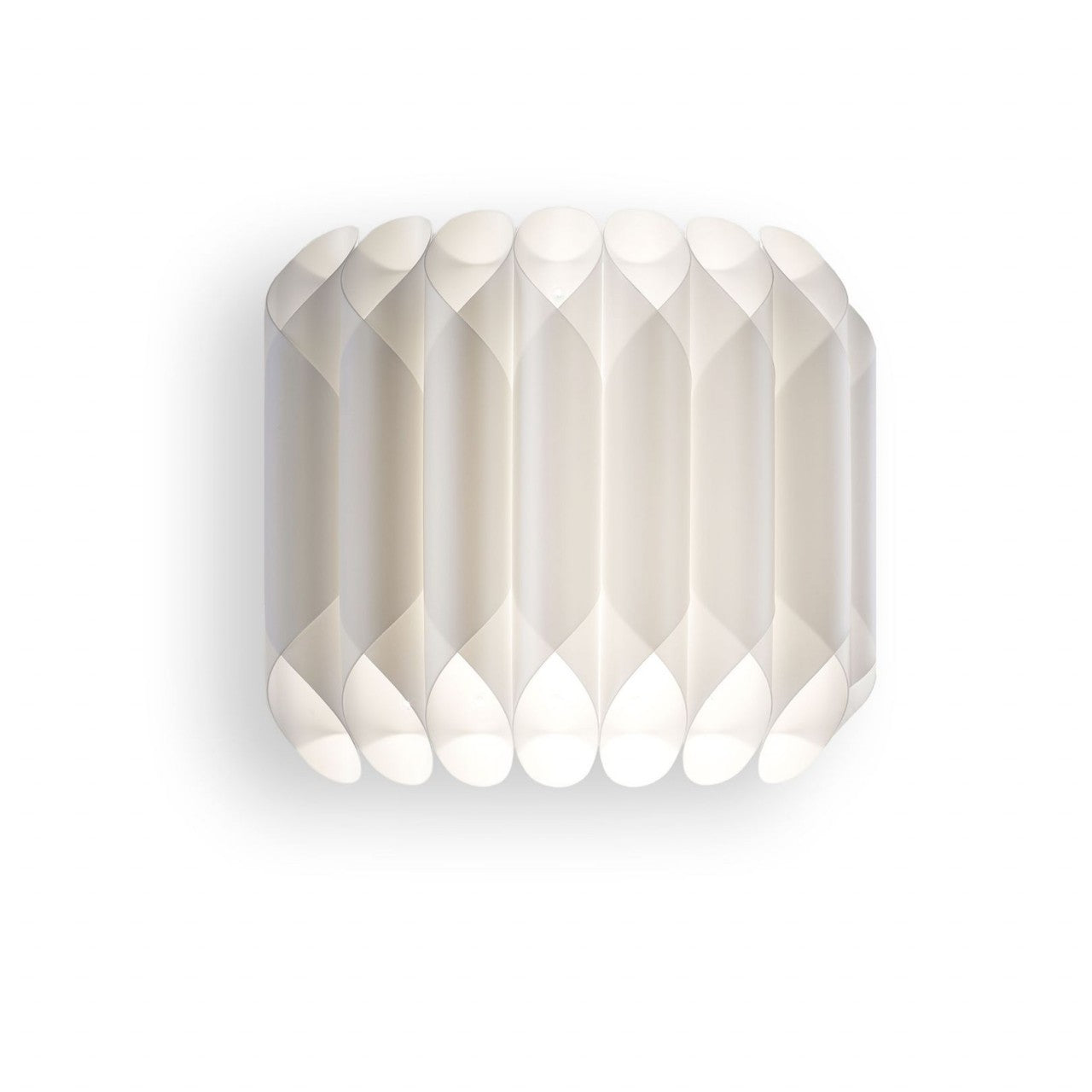 Aplique moderno blanco cm. 32x16x30h