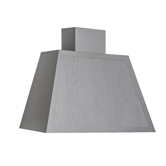 Campana extractora GARAGE LISCIO en acero inoxidable plateado 80 cm