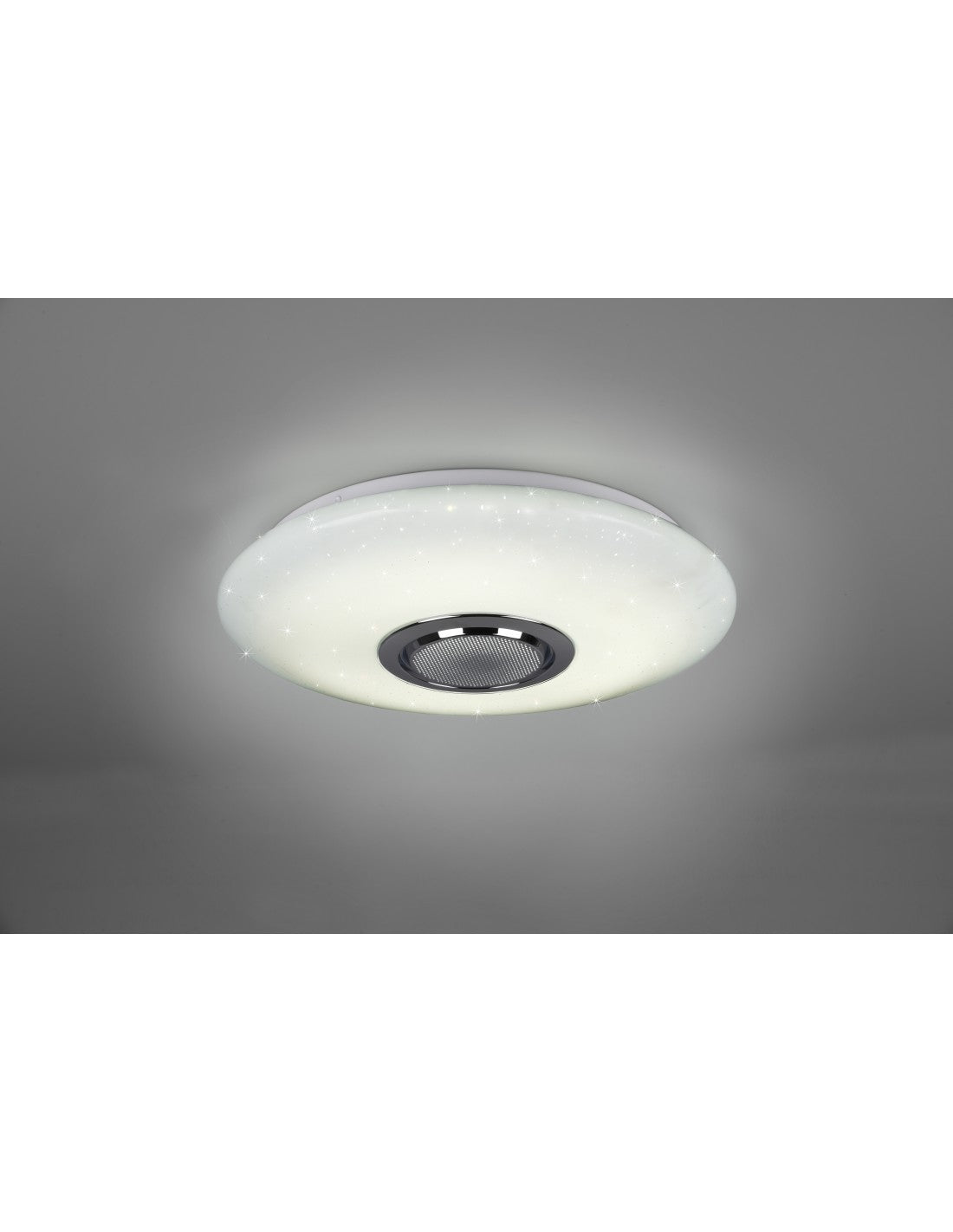 Lámpara de techo LED moderna RGBW Bluetooth Music White Trio Lighting