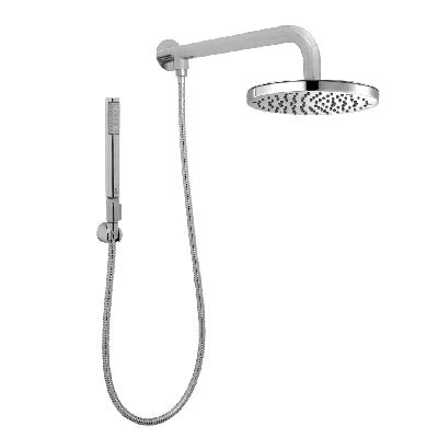 Brazo de ducha con ducha fija y teleducha Zoe Renovation