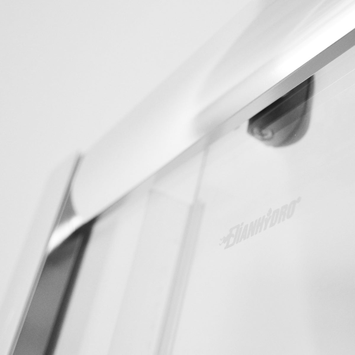 Lateral de ducha de esquina de cristal Essential - 78-80 cm / Apertura 29 cm