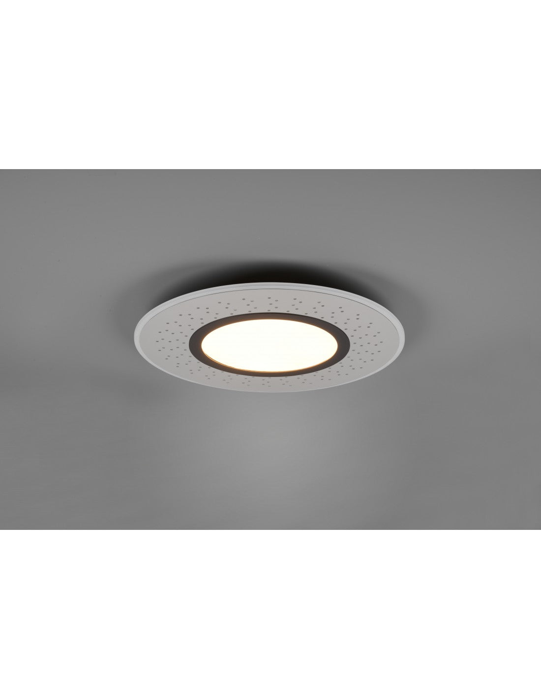 Lámpara De Techo Moderna Verus Níquel Led Atenuador 44w Trio Lighting