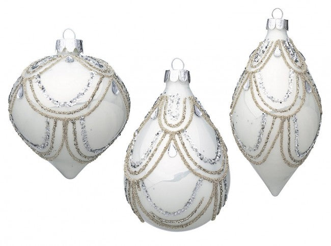 12x Colgante Vt Lavish White Ass3
