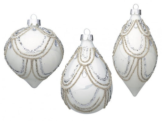 12x Colgante Vt Lavish White Ass3
