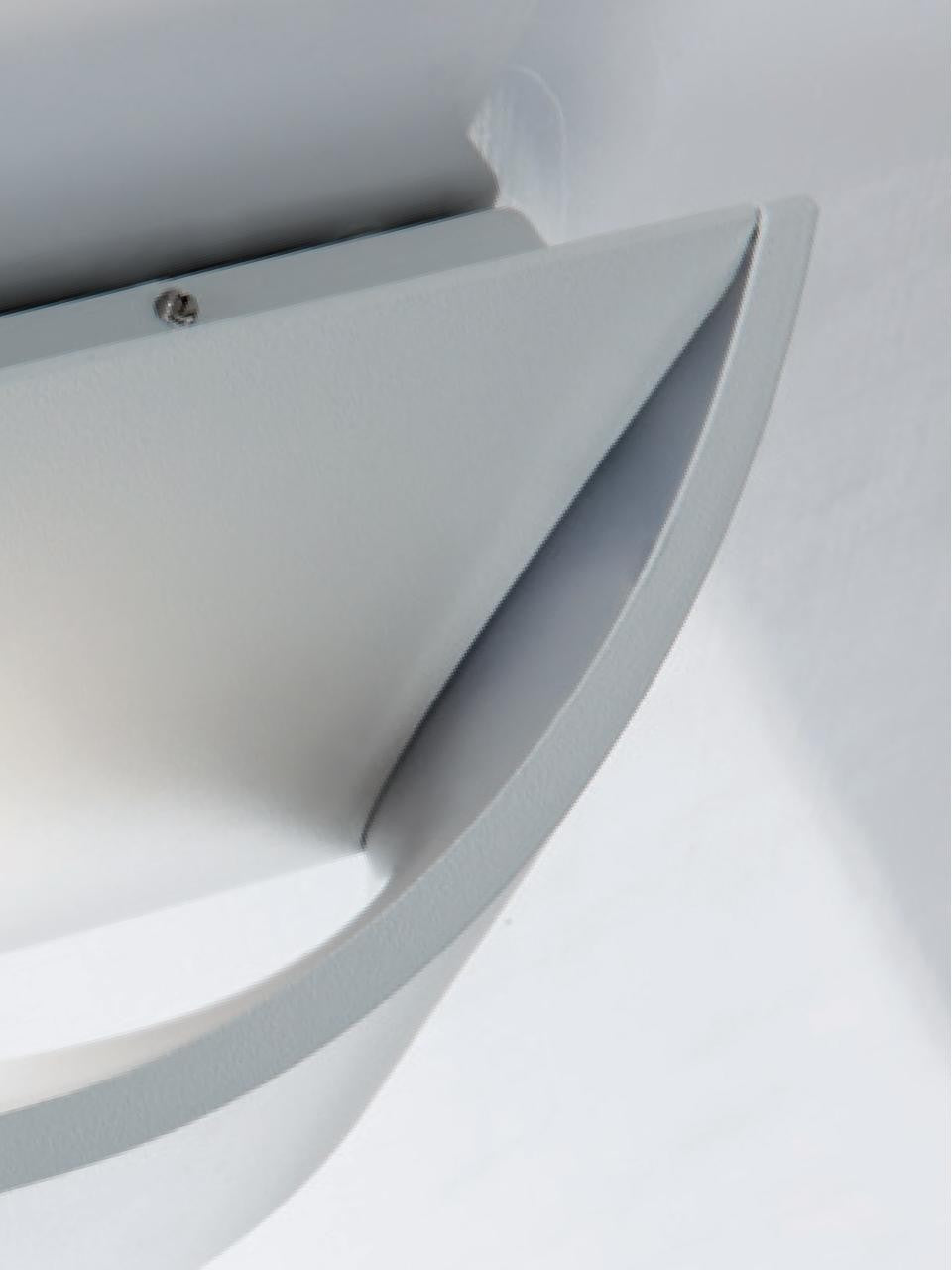 Aplique de pared línea luna blanca LED 6W 4000K