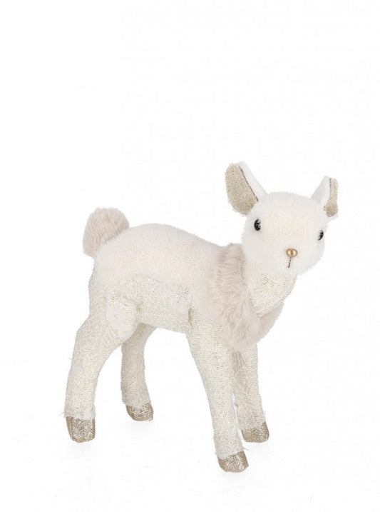 4x Soporte Bamby Lesley Blanco 18X25H