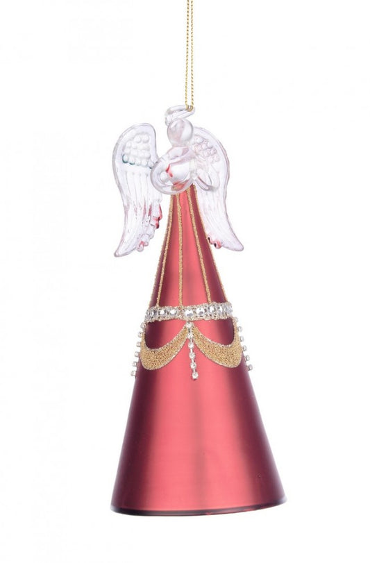 8x Colgante de ángel rojo Vt Glyl