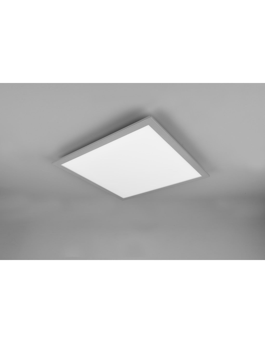 Plafón cuadrado Gamma Aluminio LED Multifunción 45x45 cm Trio Lighting