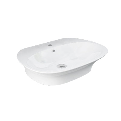 Lavabo de un orificio 65 cm