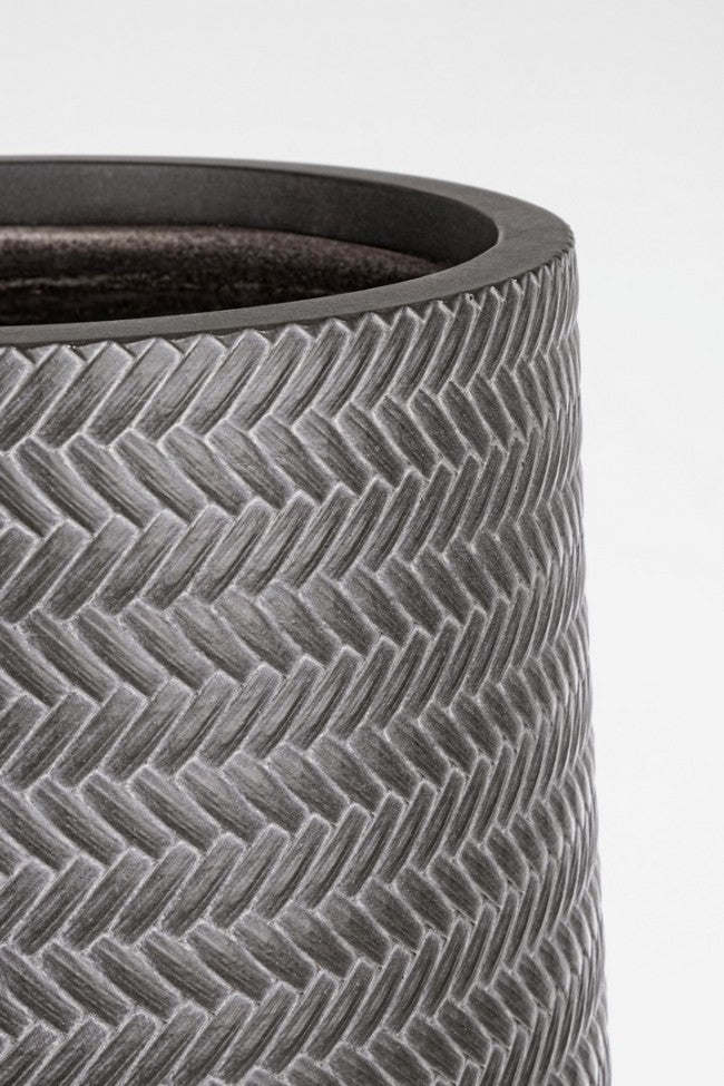 Set2 P.Jarrón Tressage To Alto Antracita