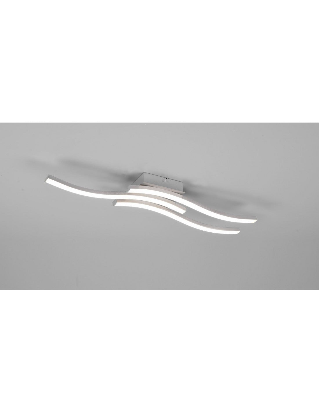 Plafón Moderno LED Varillas 4000k Ruta Nichel Trio Lighting