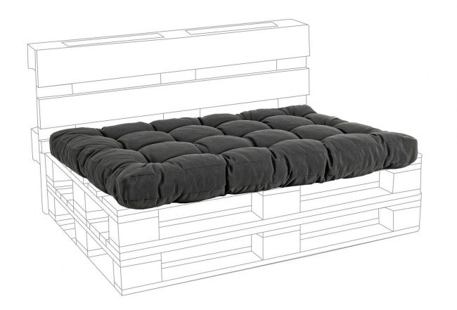 Cojín de asiento de palet en tejido Poly carbon