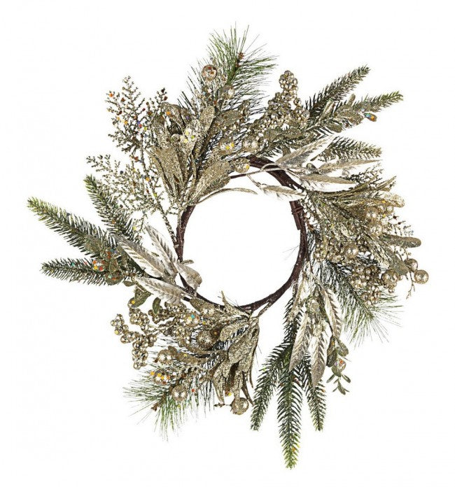 6x Corona Almirante Bayas Doradas D35