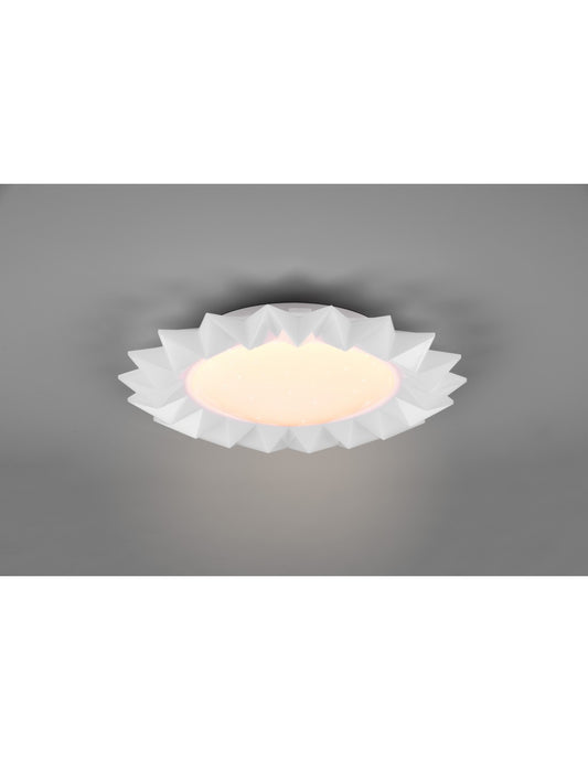 Lámpara de techo Girasol Doble LED Dimmer RGBW Ø41 cm Trio Lighting