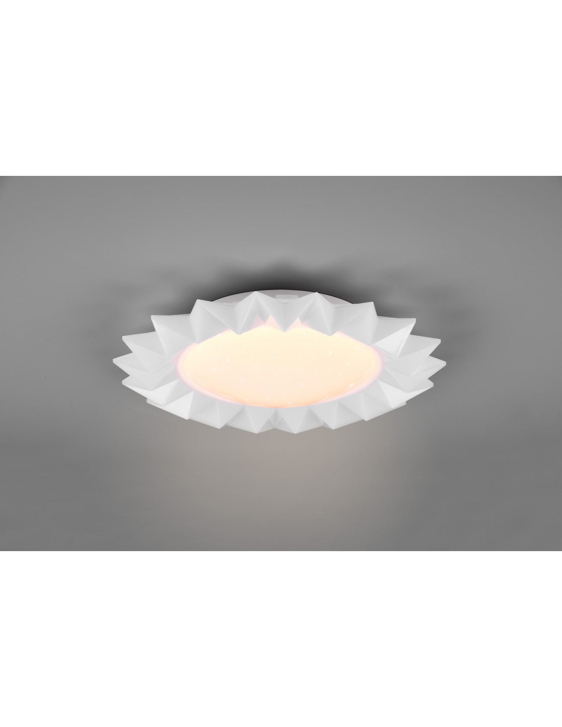 Lámpara de techo Girasol Doble LED Dimmer RGBW Ø41 cm Trio Lighting