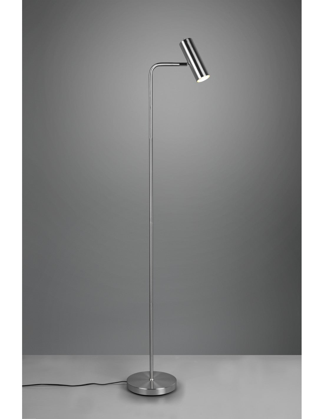Lámpara de pie Marley Níquel Spot Cilindro H151 Trio Lighting