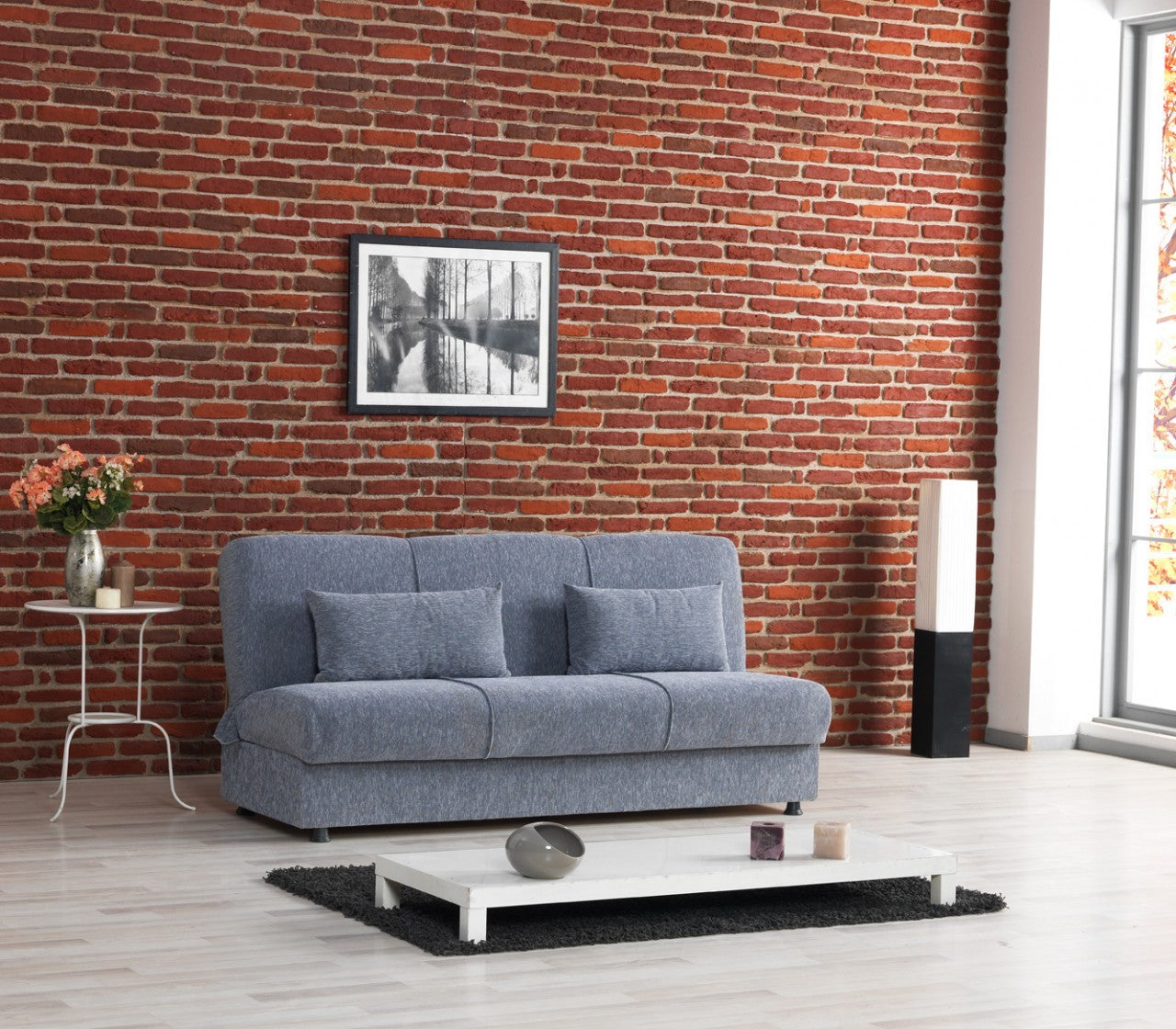 Prontoletto Acogedor Sofá Gris