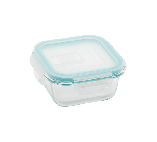 Recipiente Cuadrado Con Tapa Con Ventilación 320 Ml