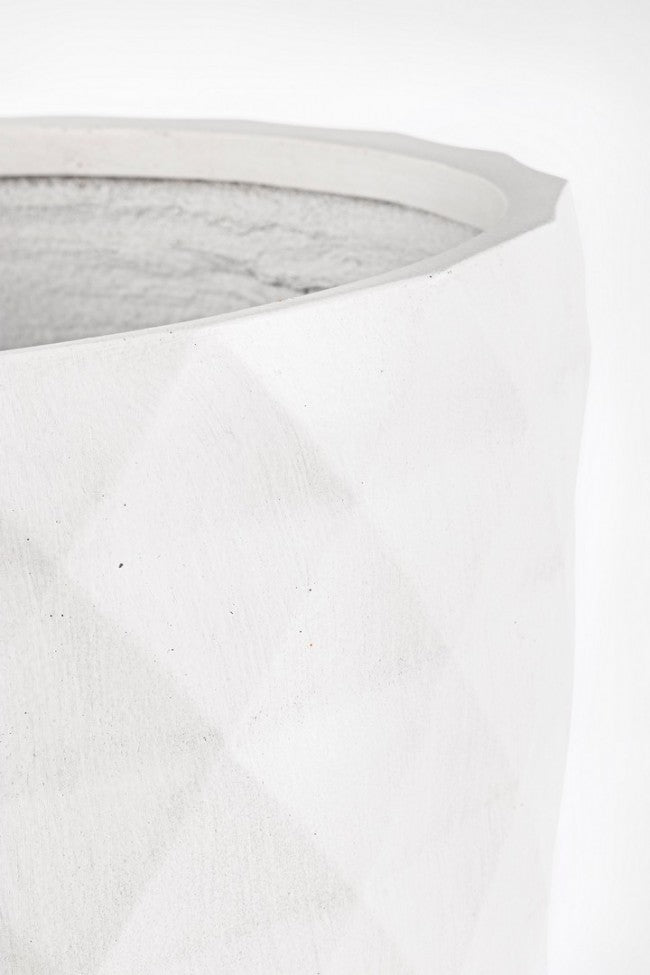 Set3 Jarrón Pyramid Bomb Blanco