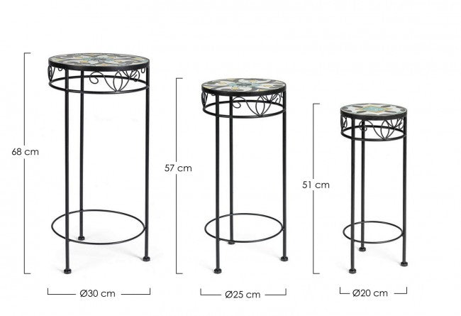2x Set3 Mesa De Centro Positano Para