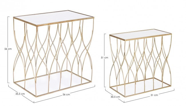 Set2 mesa de centro Elenor Rett J19