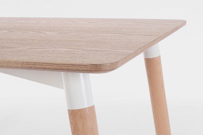 Mesa de madera estilo natural 120x80