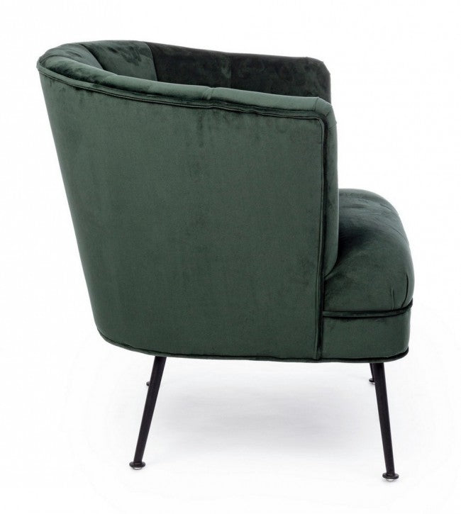 Sillón de diseño verde