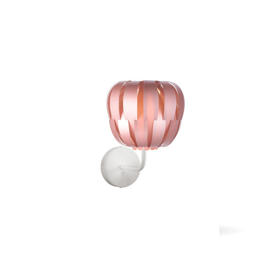 Aplique de metal rosa en metal cm. 29x31x33h