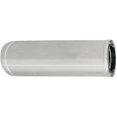 Tubo de acero inoxidable 316L de doble pared de 0,50 m - Diámetro interior 250 mm, diámetro exterior 300 mm