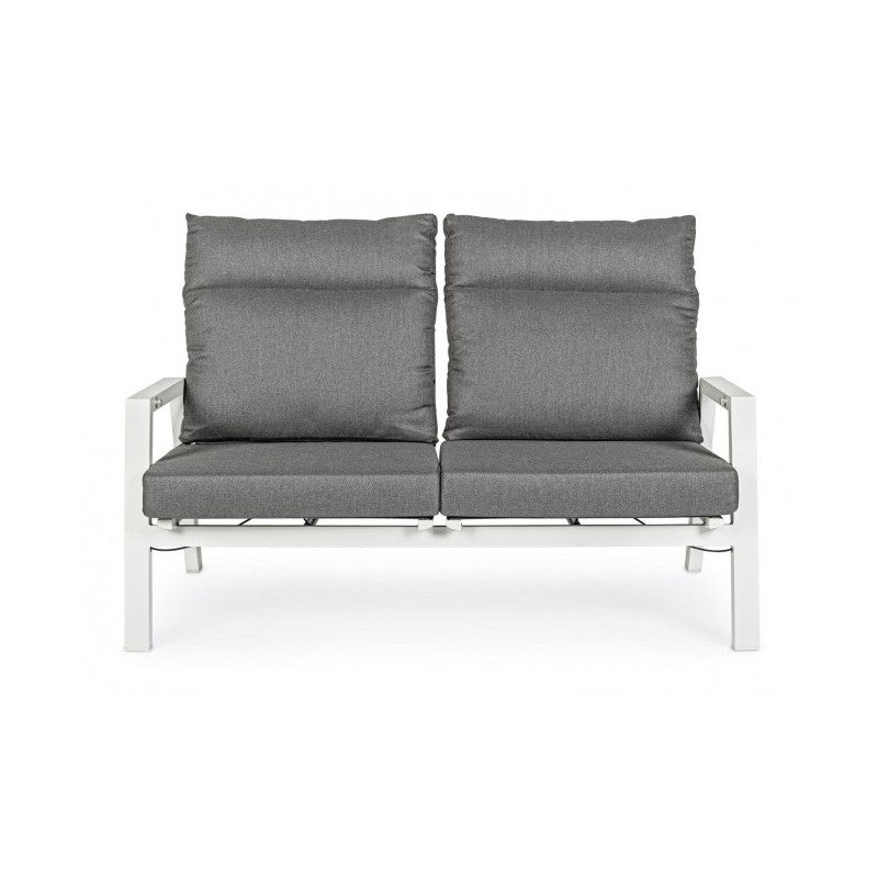 Sofá exterior 2 plazas reclinable 152x81x98h cm