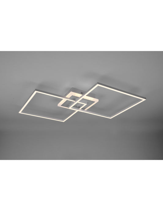 Arribo Square LED Plafón Regulable Rgbw Aluminio Trio Lighting
