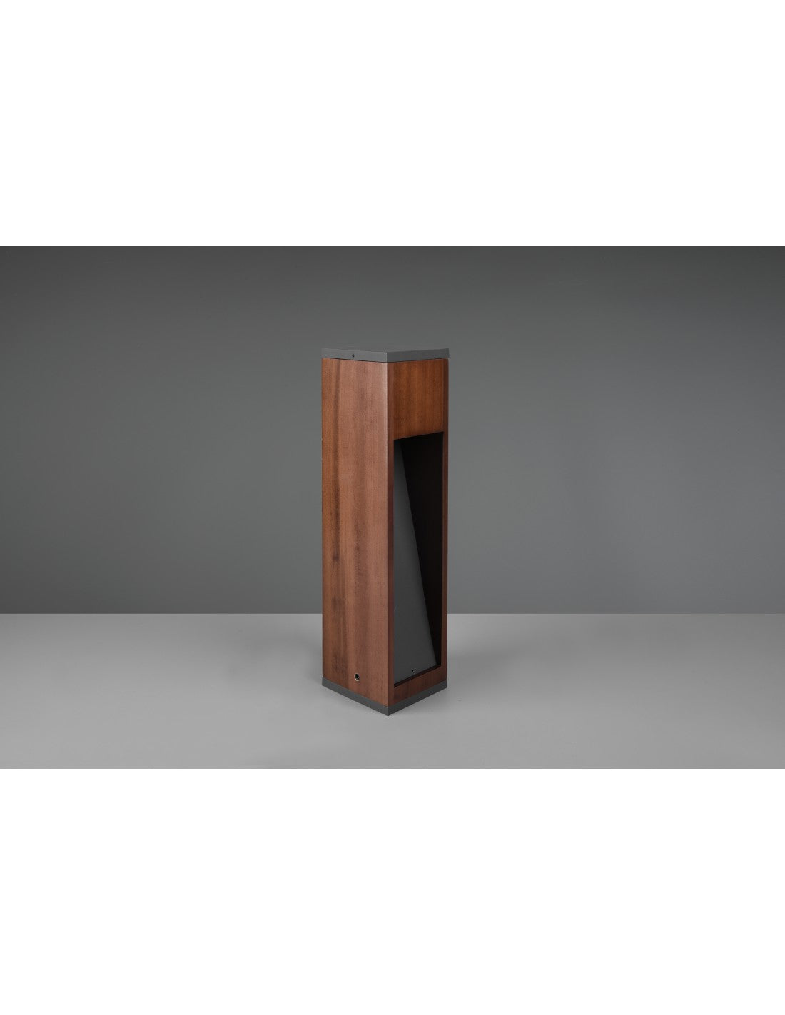 Bolardo para exteriores Canning GU10 Madera natural IP54 Trio Lighting