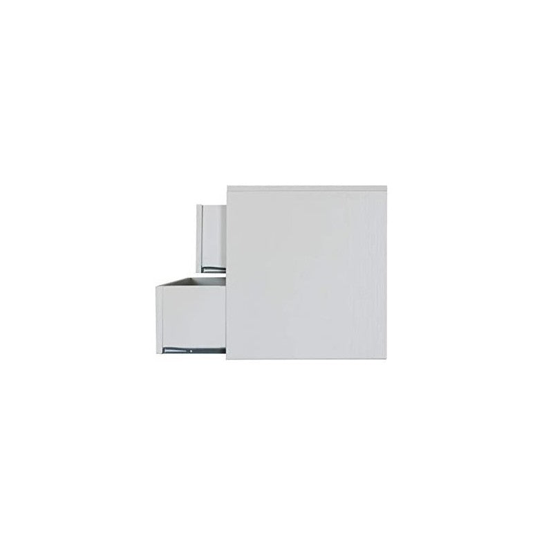 Cómoda de madera para interior de armario, color blanco cm A.50xL.86,5xP.45