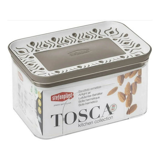 Tarro Tosca Tortora Rectangular 0,70 Litros