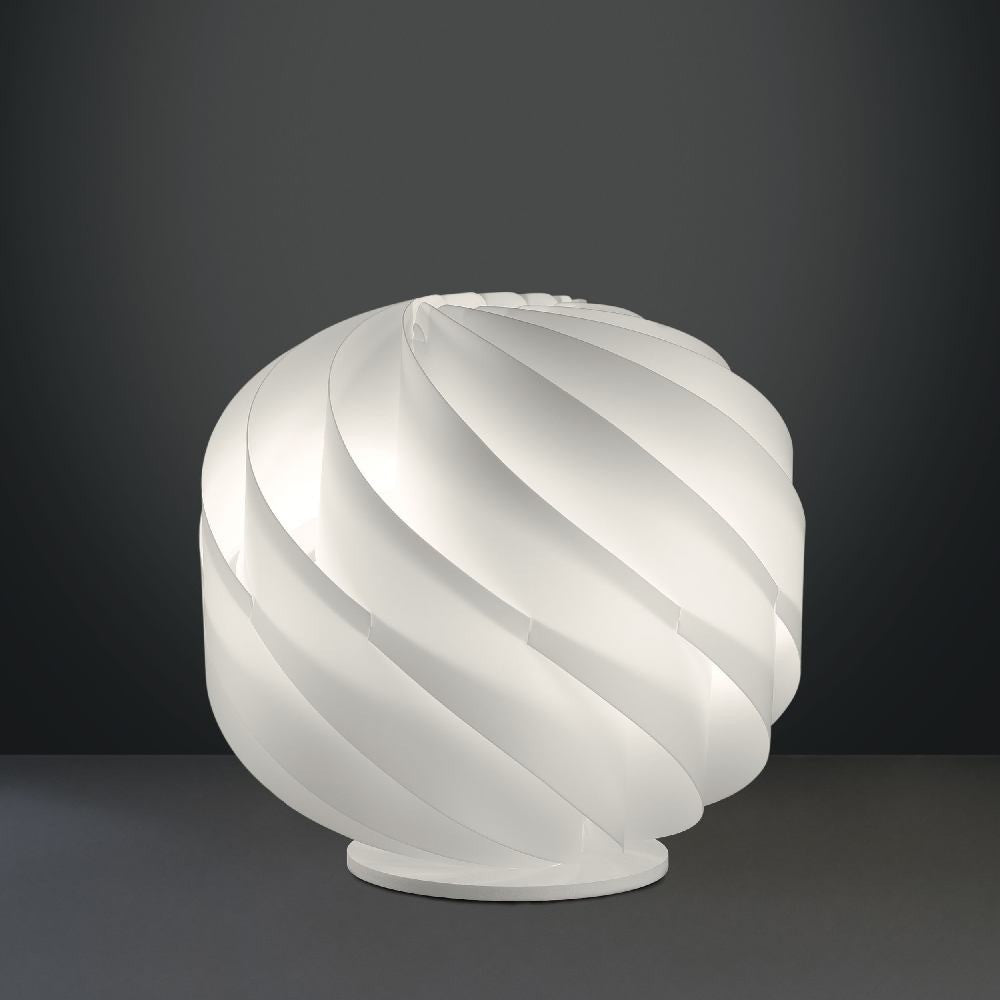 LAP Lámpara De Sobremesa Plástico Blanco Cm. 25 x 24 horas