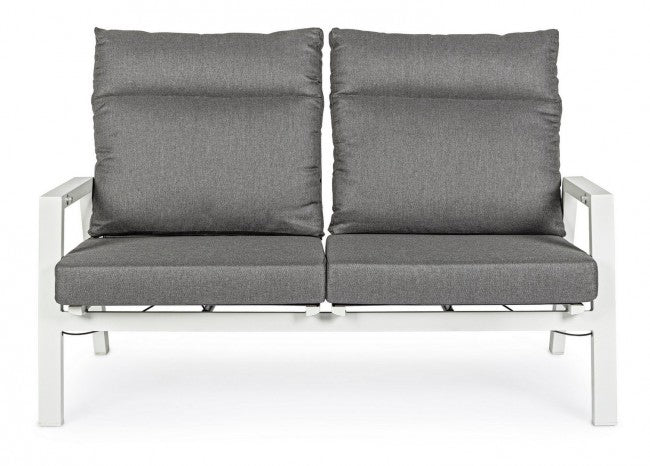 Sofá exterior 2 plazas reclinable 152x81x98h cm