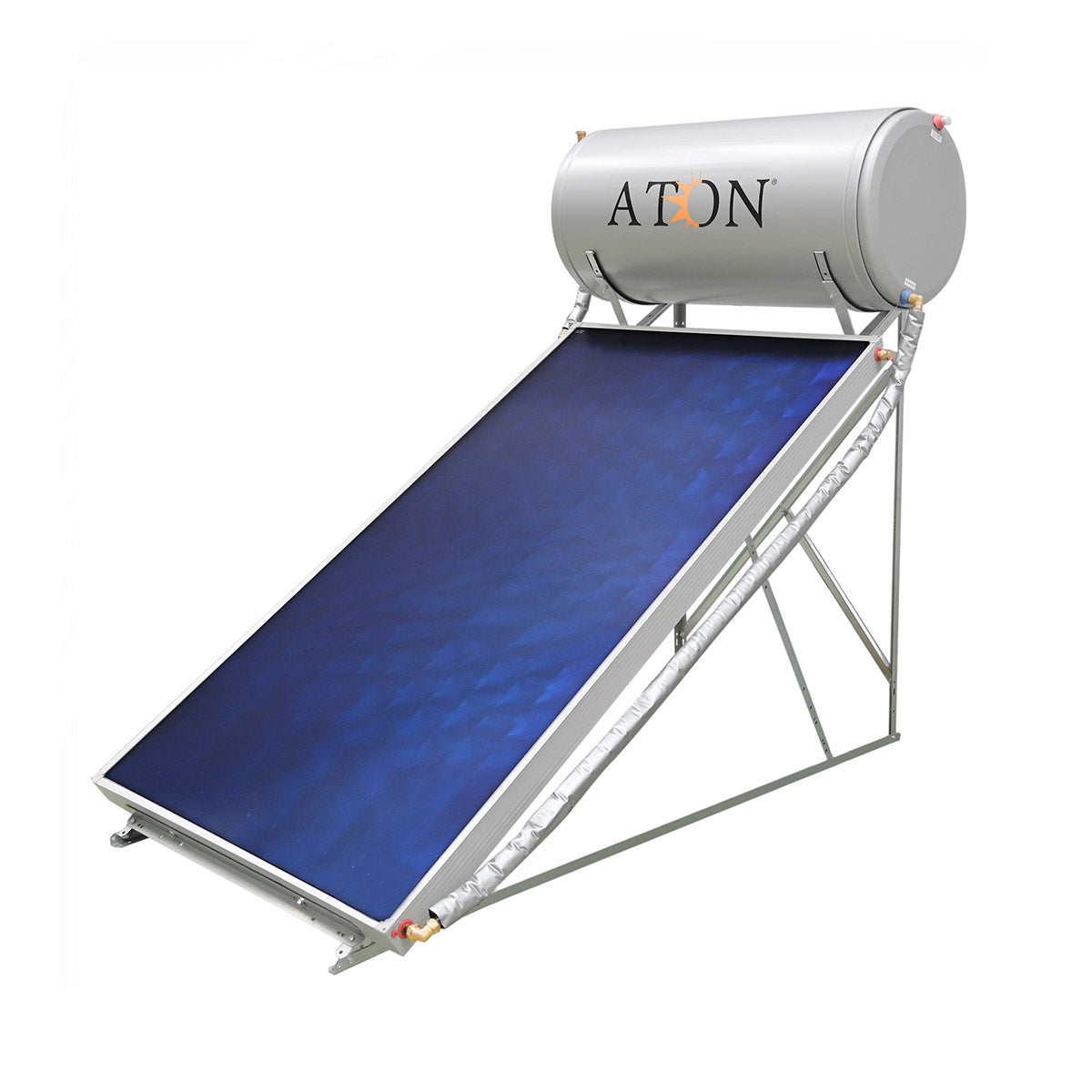 Sistema solar ATON: circulación natural, 300 lt - 5,44 m2