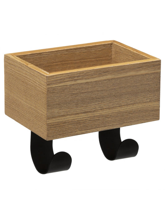 Estante multifuncional con 2 prácticos percheros