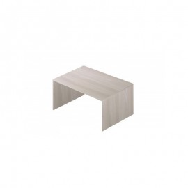Escritorio de oficina en madera de olmo claro 120x73x h73cm