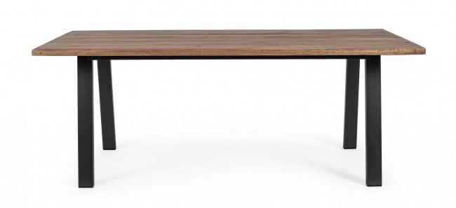 Mesa de centro Oslo de madera natural 200 x 100 cm