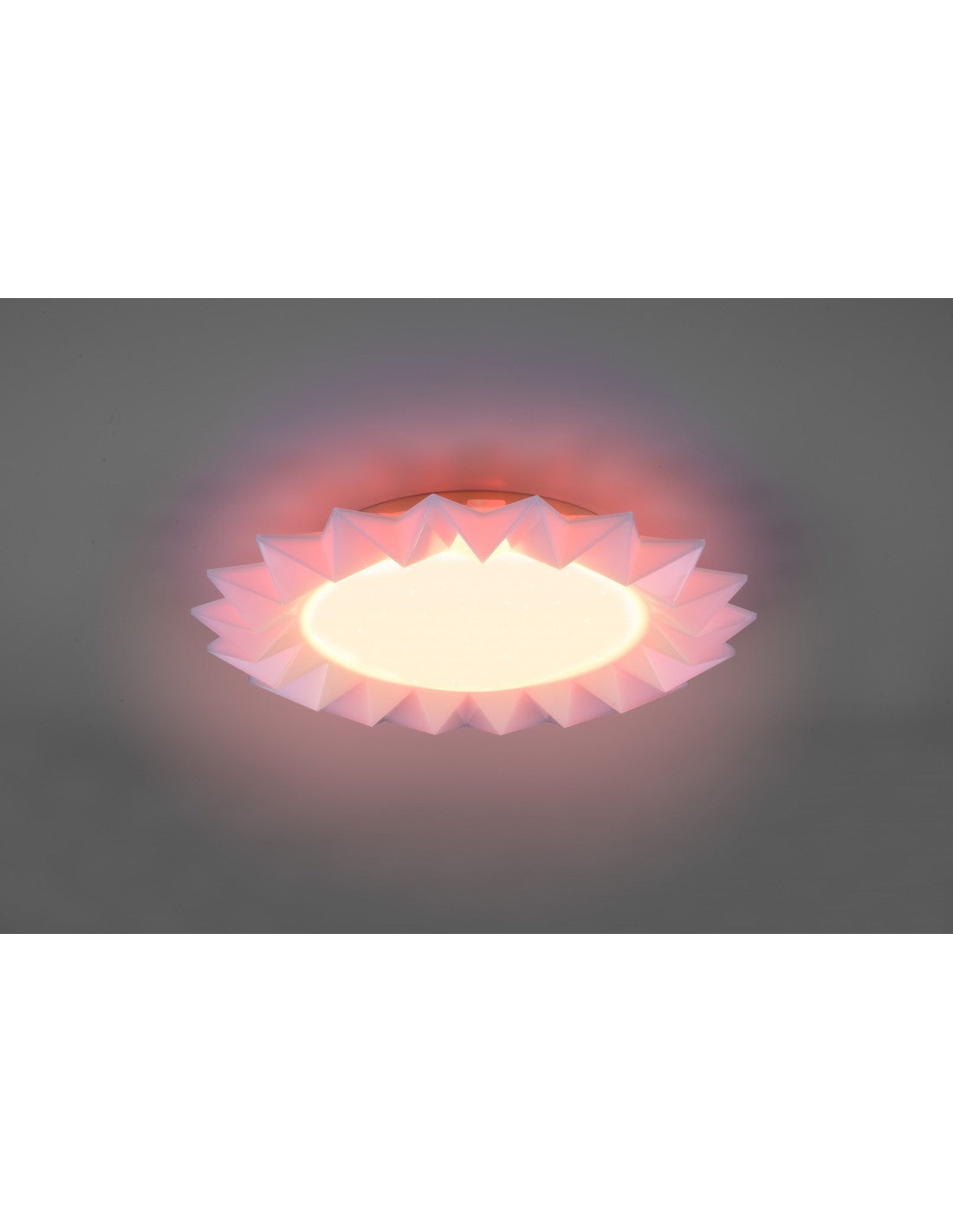 Lámpara de techo Girasol Doble LED Dimmer RGBW Ø41 cm Trio Lighting