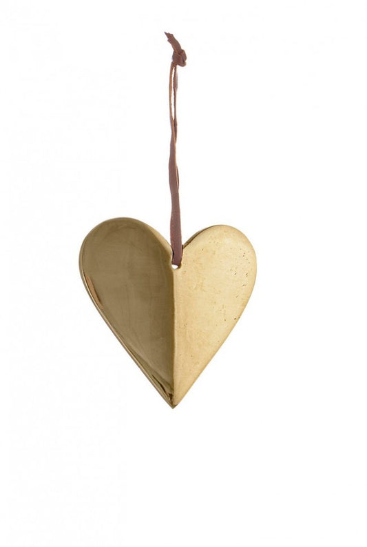12x Colgante Corazón Shannon Oro 10X10H