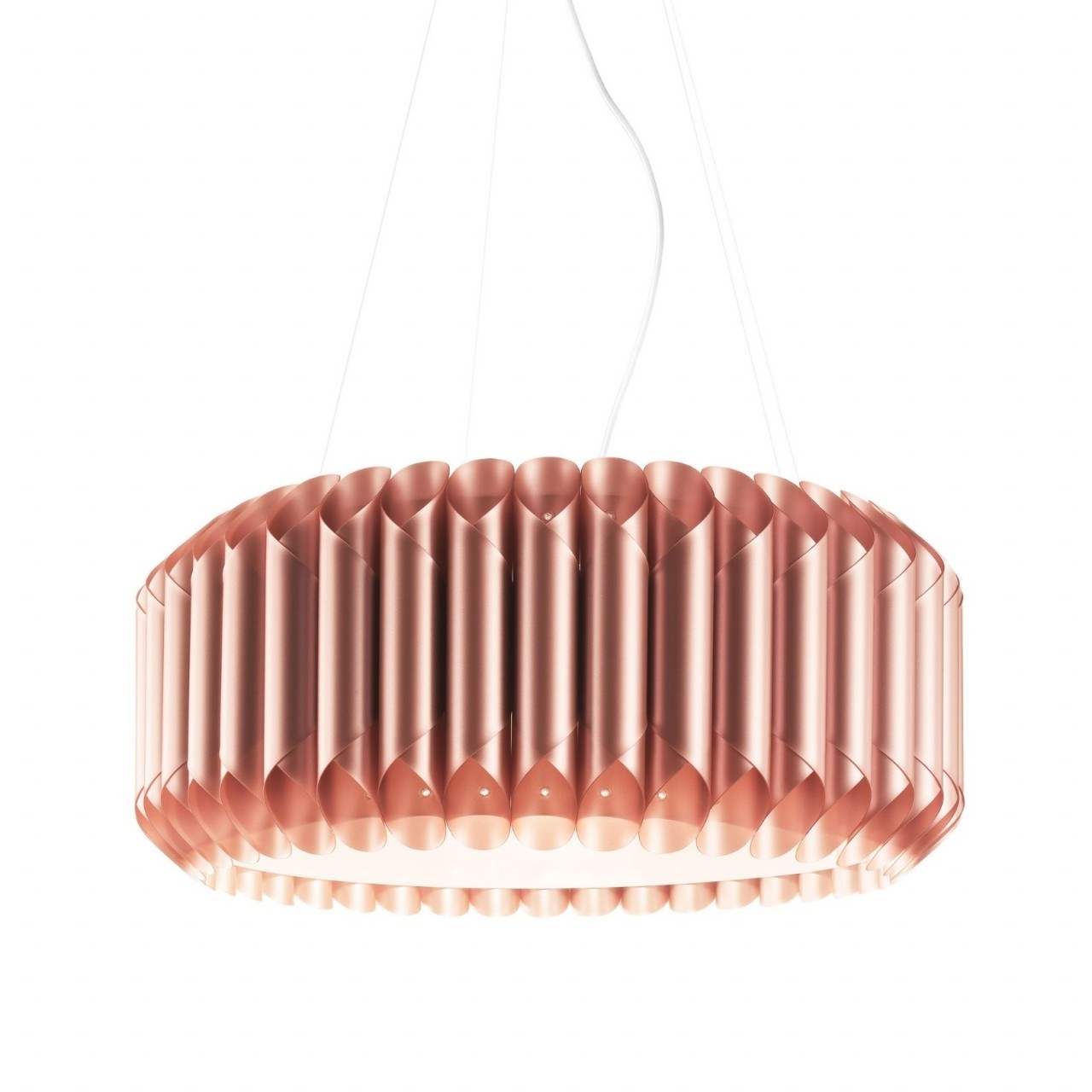 Suspensión Cobre en Metal Cromado Cm. 60 x 31h
