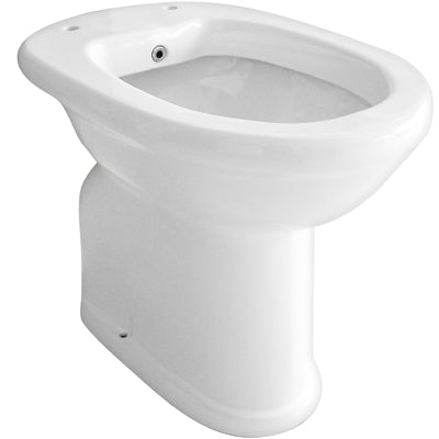 WC/bidet para personas mayores con caño y desagüe mural