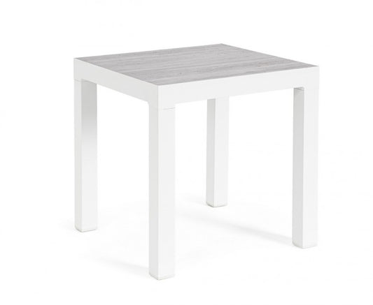 Mesa Centro Kledi 50X50 Blanco Jx11