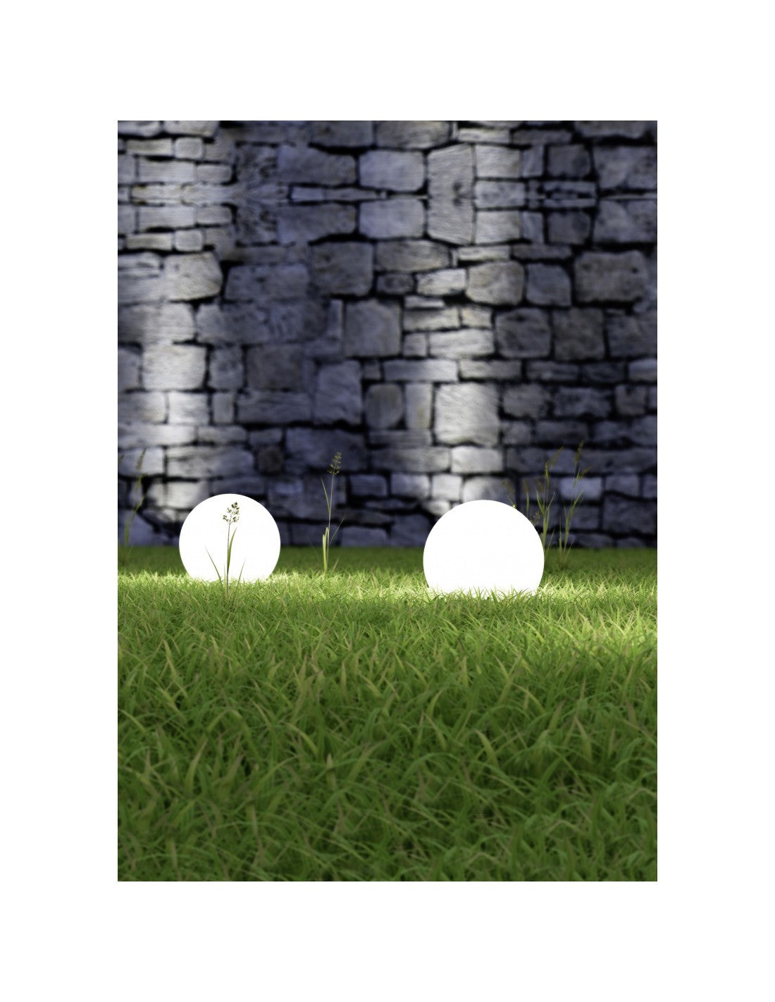 Bolo Lámpara de Pie Exterior Esfera IP44 Ø40 cm Trio Lighting