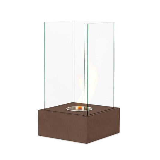 Chimeneas modernas de bioetanol óxido 25 x 25 x 65 cm